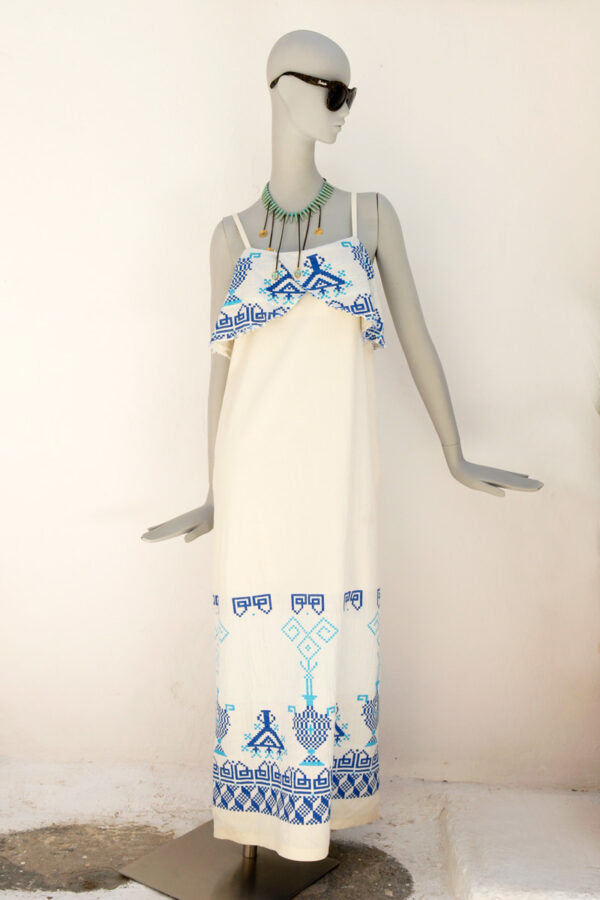 Ergon Mykonos long woven dress