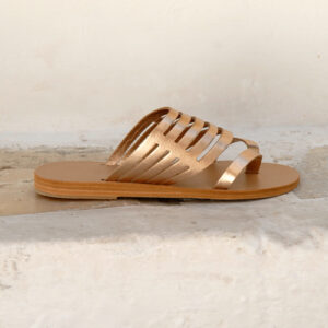 Profile photo, Valia Gabriel metallic sandals