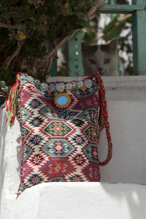 Mina's handmade ethnic bag